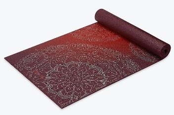 Gaiam Premium Metallic Sunset Yoga Mat 6mm #2